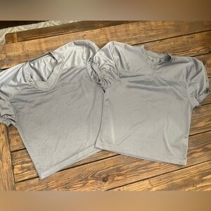 Champro Silver Practice Jerseys Set of Two Youth XL and Adult Small